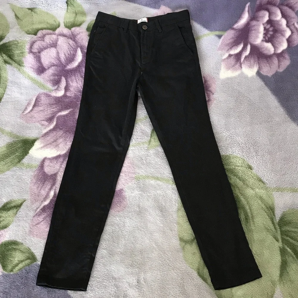 Jack & Jones Slim Fit Black Chino Trousers